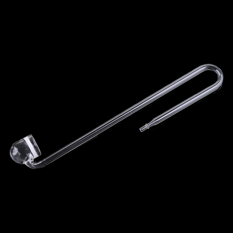 Planted Aquarium Equipment - زجاج CO2 الناشر شفافة البخاخة U-شكل