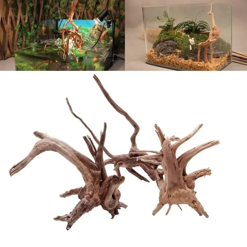 Aquarium Plant Root Tabs - شجرة طبيعية جذع Driftwood لحوض السمك
