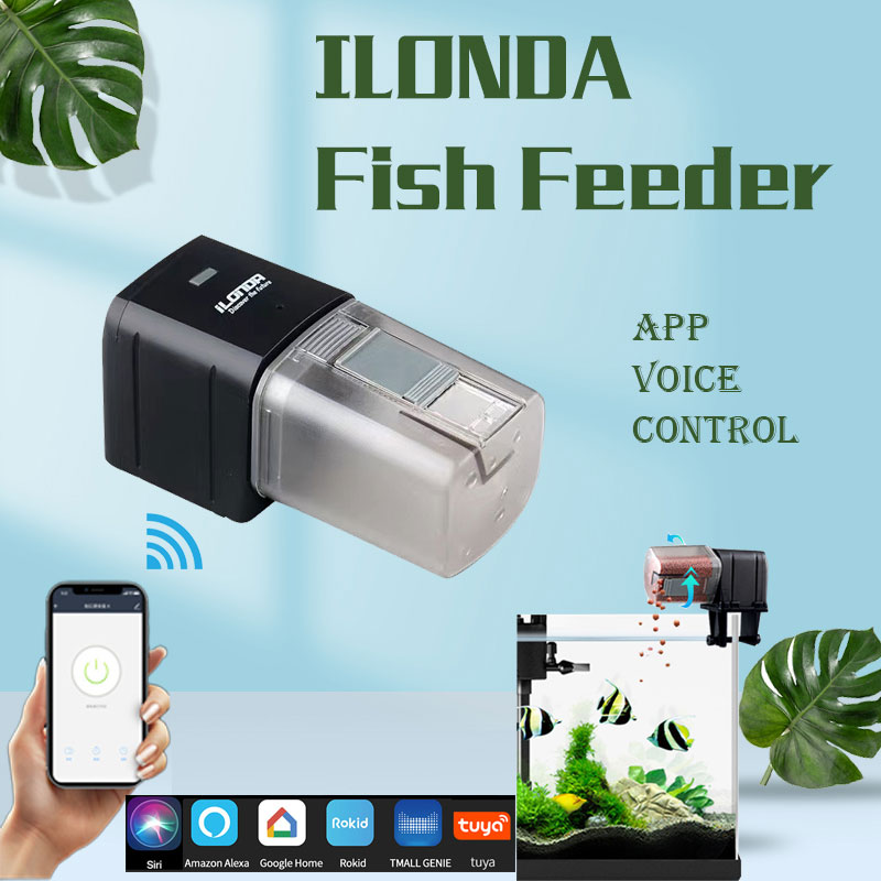 Aquarium Plant Nutrients - Ilonda التلقائي WiFi الصيد المغذية حوض