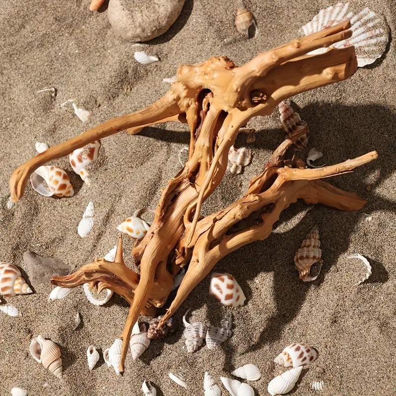 Aquarium Plant Root Tabs - 7-26 سنتيمتر 4 أحجام Driftwood جذور