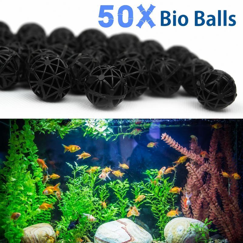 Planted Aquarium Fertilizer - 50 قطعة من الكرات الحيوية بحجم