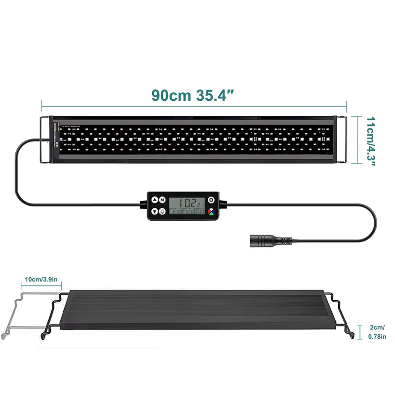 Aquarium Planted Tank Light - إضاءة حوض السمك LED كاملة الطيف