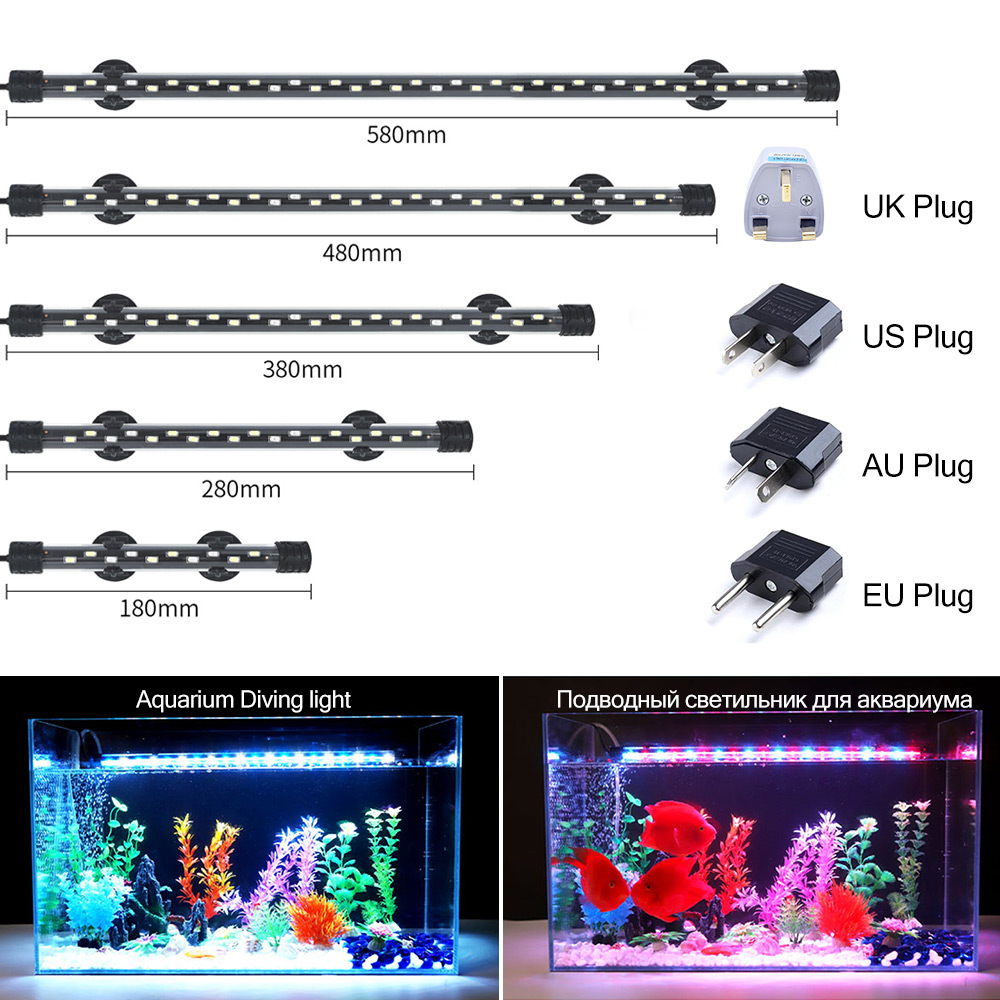 Aquarium Planted Tank Light - 90-260 فولت حوض السمك ضوء LED