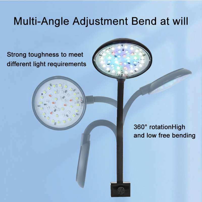 USB حوض السمك LED مصباح خزان ا - مراجعة Aquarium Planted Tank Light وسعره
