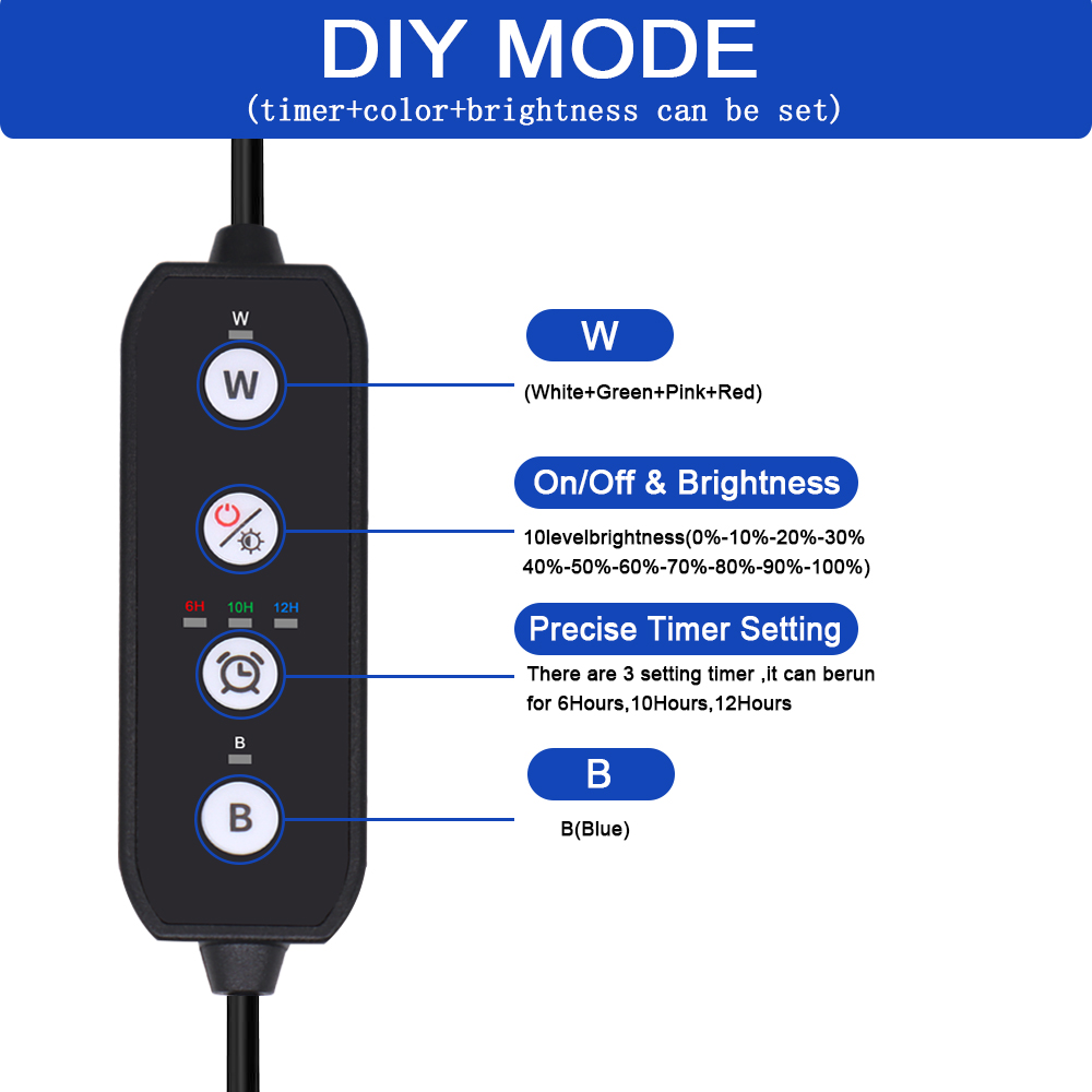 إضاءة LED كاملة الطيف لأحواض ا - مراجعة Aquarium Planted Tank Light وسعره