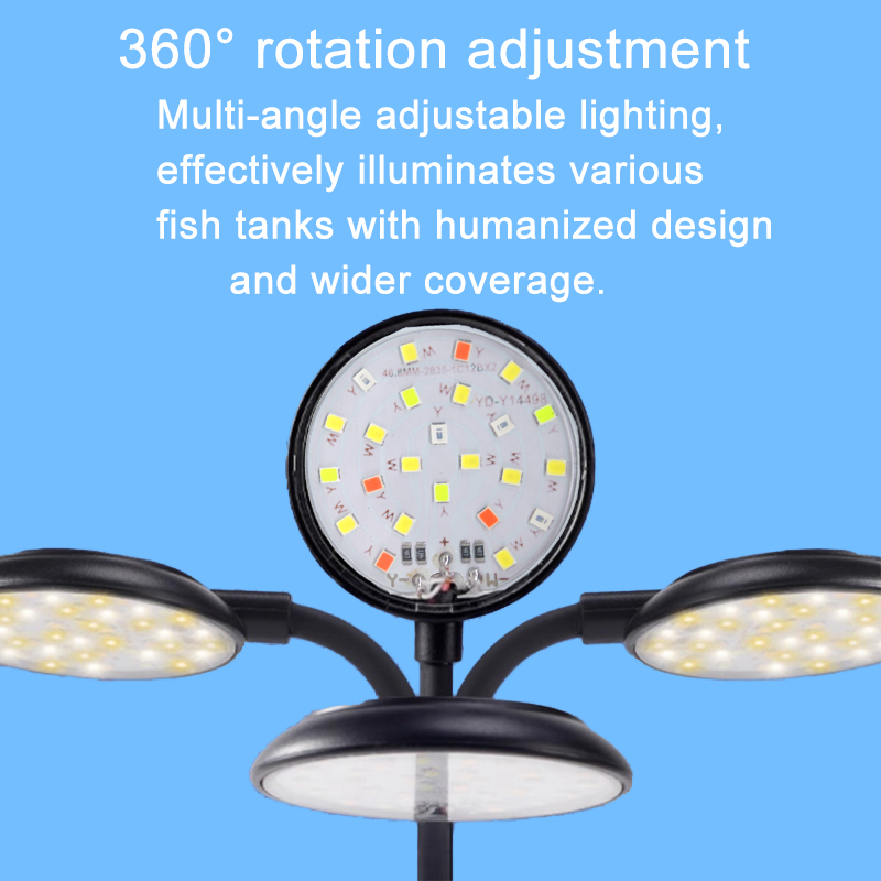 USB حوض السمك LED مصباح خزان ا - مراجعة Aquarium Planted Tank Light وسعره