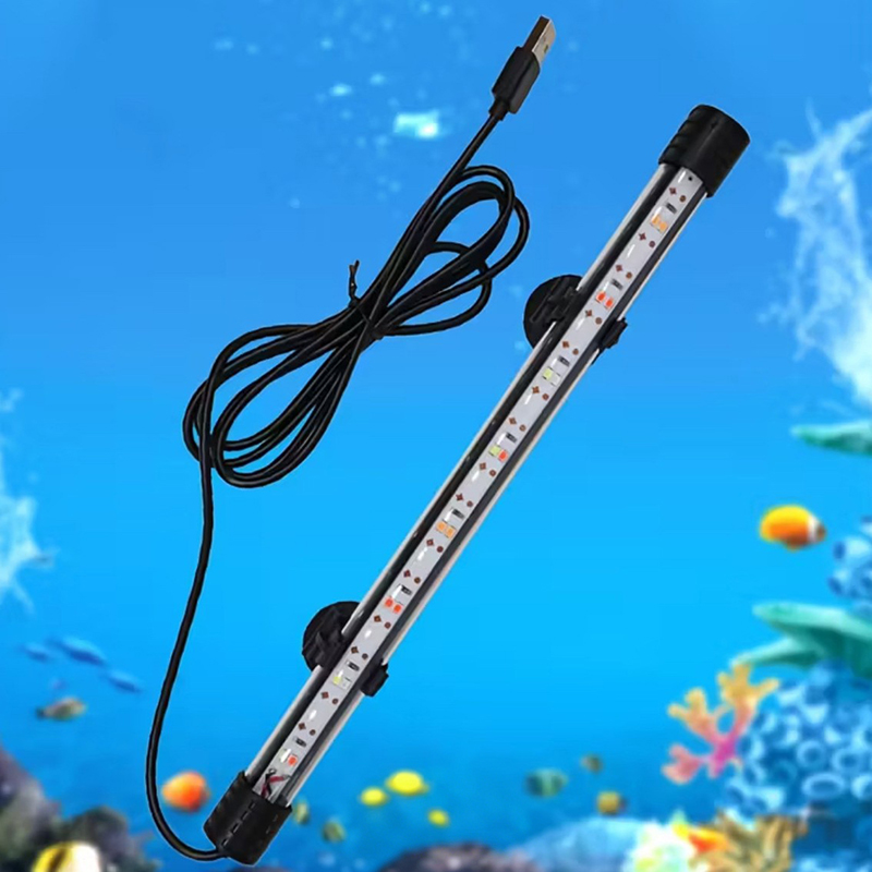 17-47 سنتيمتر USB التوصيل حوض  - مراجعة Aquarium Plant Iron وسعره