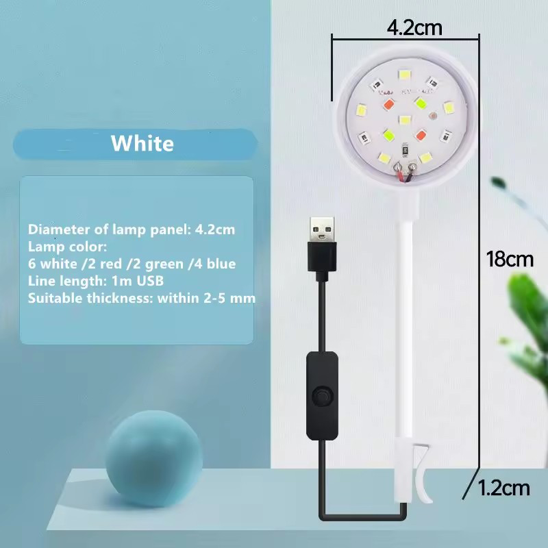مصباح LED قابل للتركيب على حوض - مراجعة Aquarium Planted Tank Fertilizer وسعره