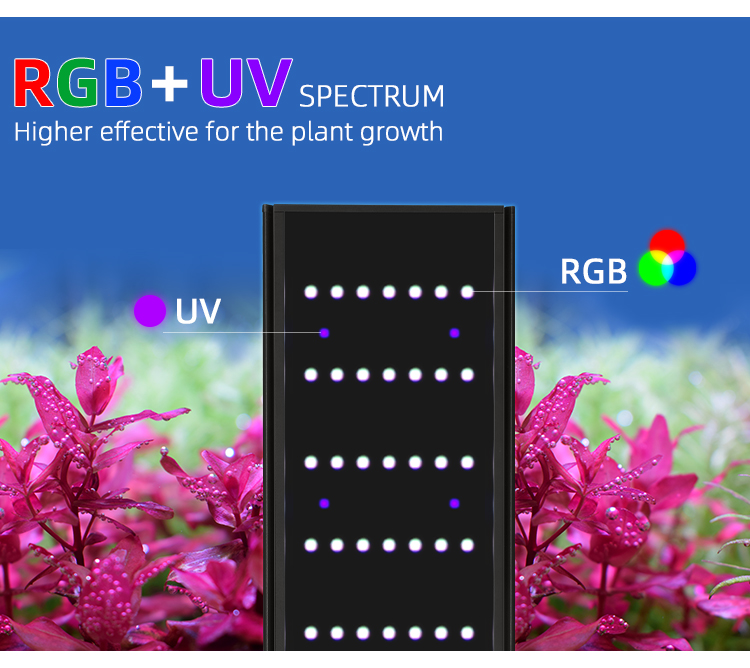 WEEK AQUA L Series APP التحكم  - مراجعة Aquarium Planted Tank Light وسعره