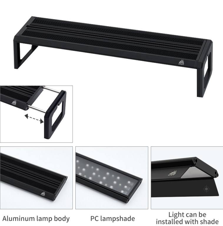 مصباح حوض السمك من سلسلة Week  - مراجعة Aquarium Planted Tank Light وسعره
