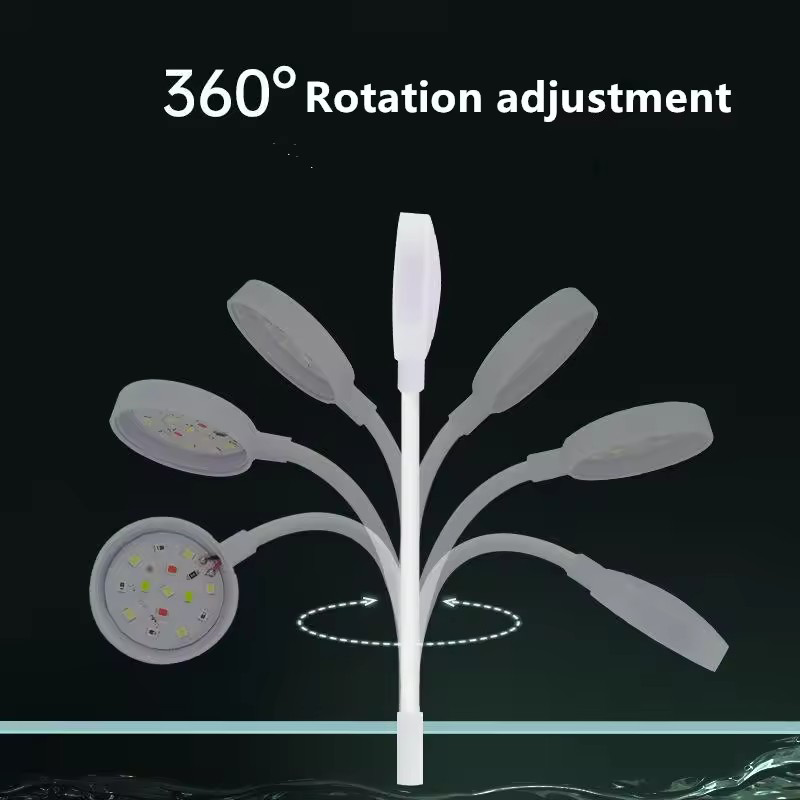 مصباح LED بمشبك USB لحوض السمك - مراجعة Aquarium Plant Iron وسعره