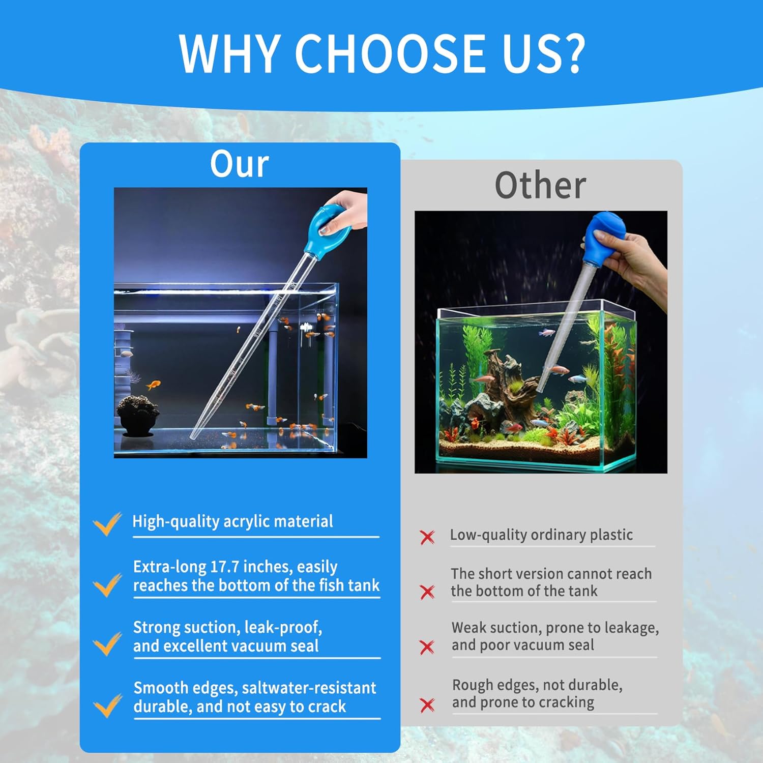 أنبوب تغذية طويل لحوض السمك، م - مراجعة Aquarium Plant Nutrients وسعره